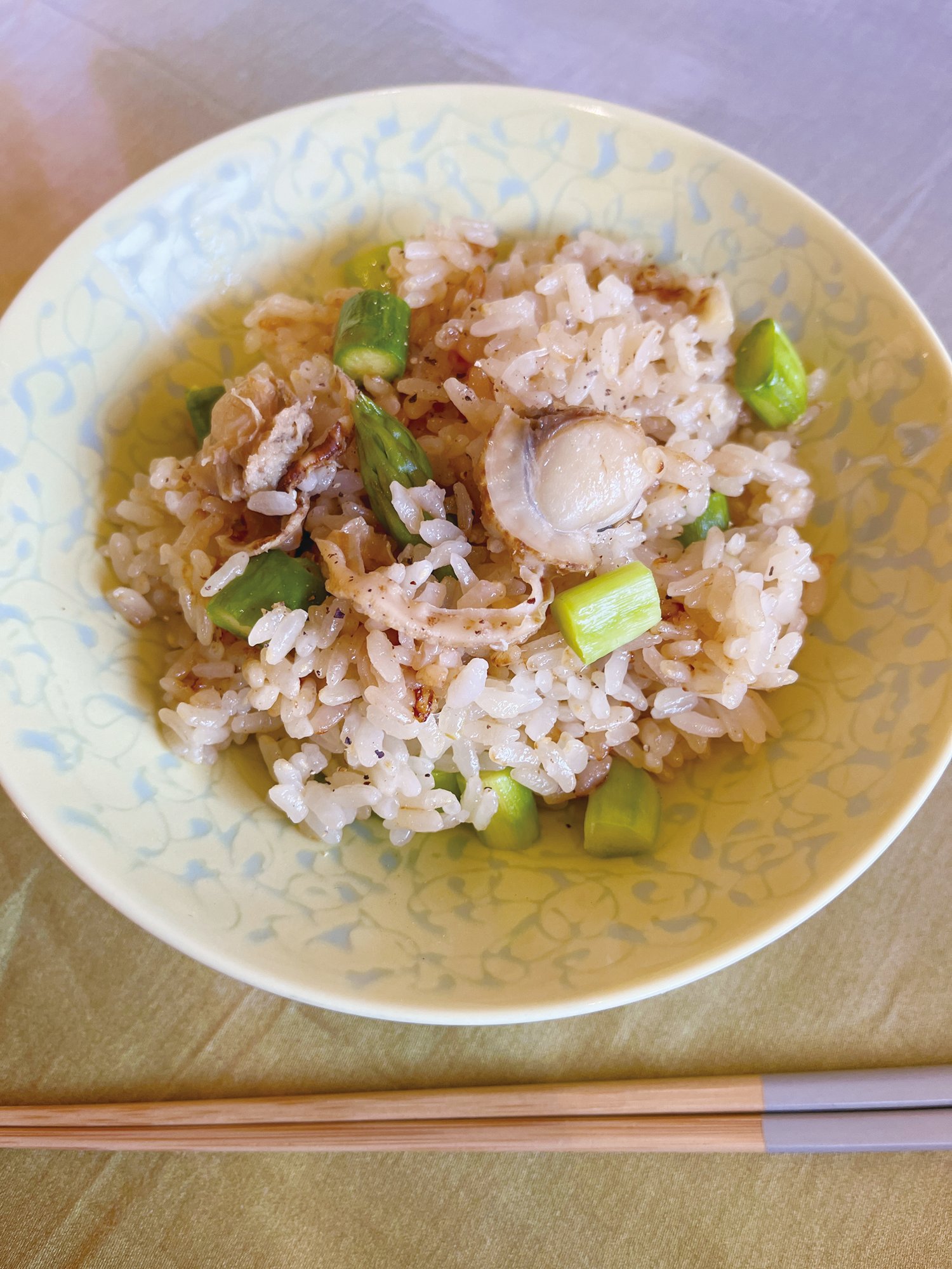 アスパラご飯