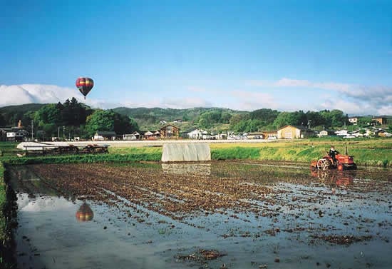 3-48田園に浮く