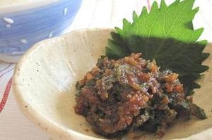かんたん青じそ味噌