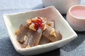 こんにゃくのニンニク炒め