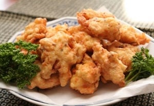 ダイズのふわふわ揚げ