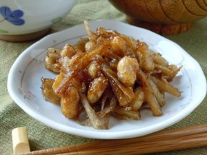 大豆とゴボウの常備菜