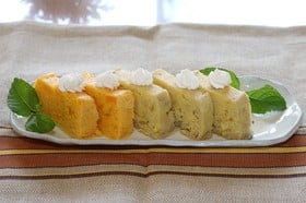 野菜のふわふわケーキ